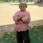 Русские дети в косоворотке в произведениях Николая Петровича Богданова-Бельского