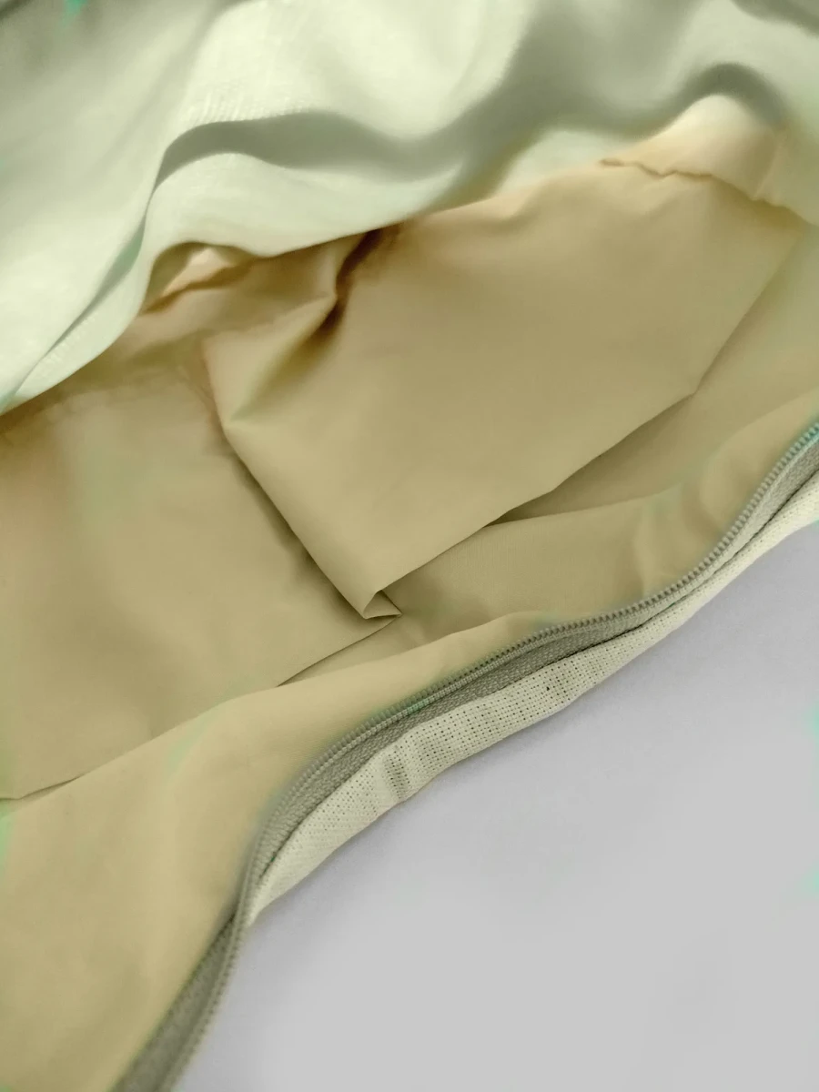 Сумка-хобо бежевая с тесьмой в русском стиле Сумка-хобо бежевая с тесьмой в русском стиле