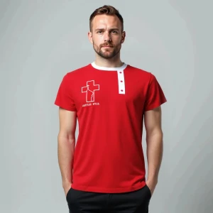 Футболка-косоворотка "Святорусская" Футболка-косоворотка "Святорусская"