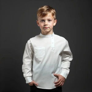 Косоворотка детская белая Косоворотка детская белая